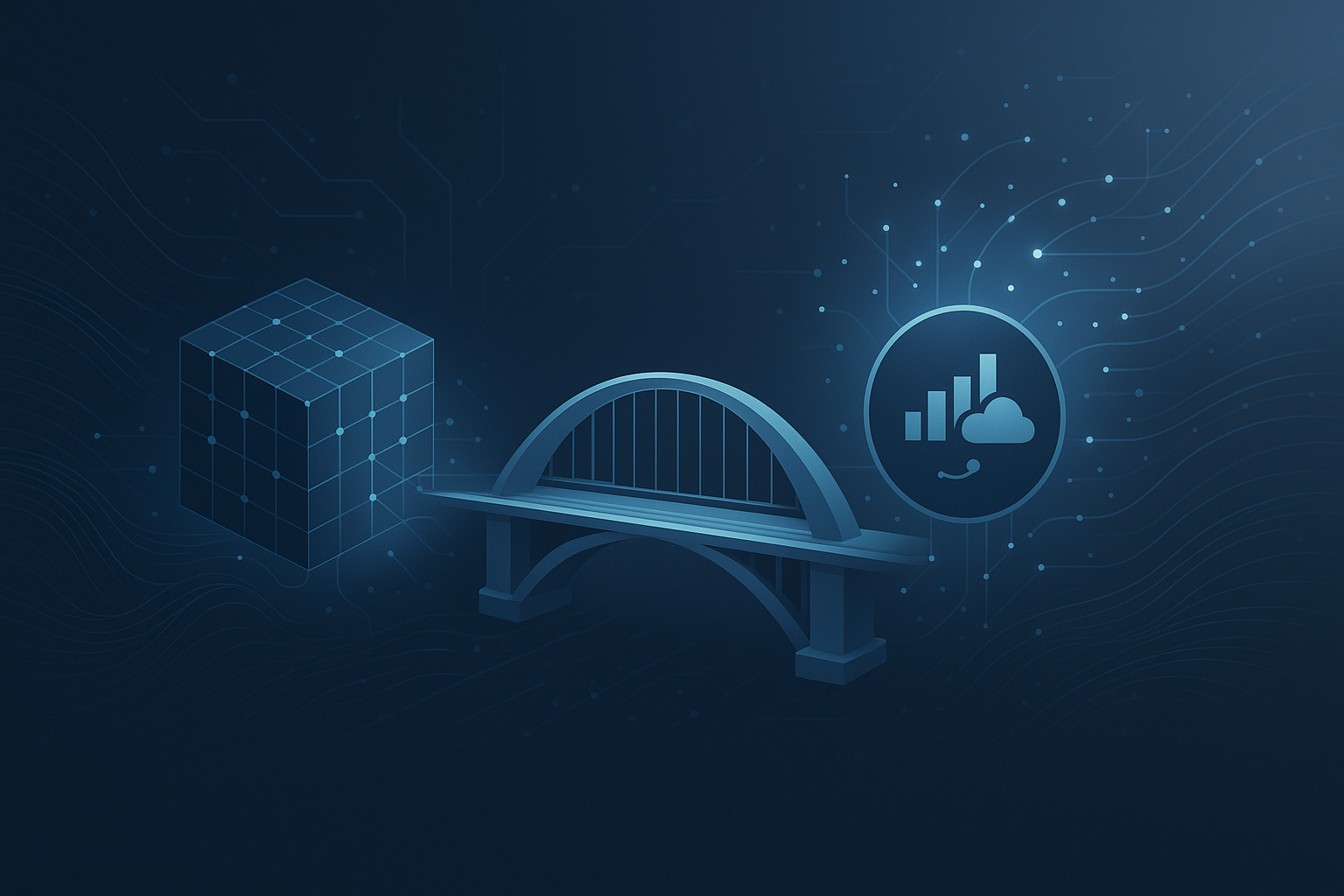 Schema concettuale di un oracolo che collega dati esterni agli smart contract su blockchain