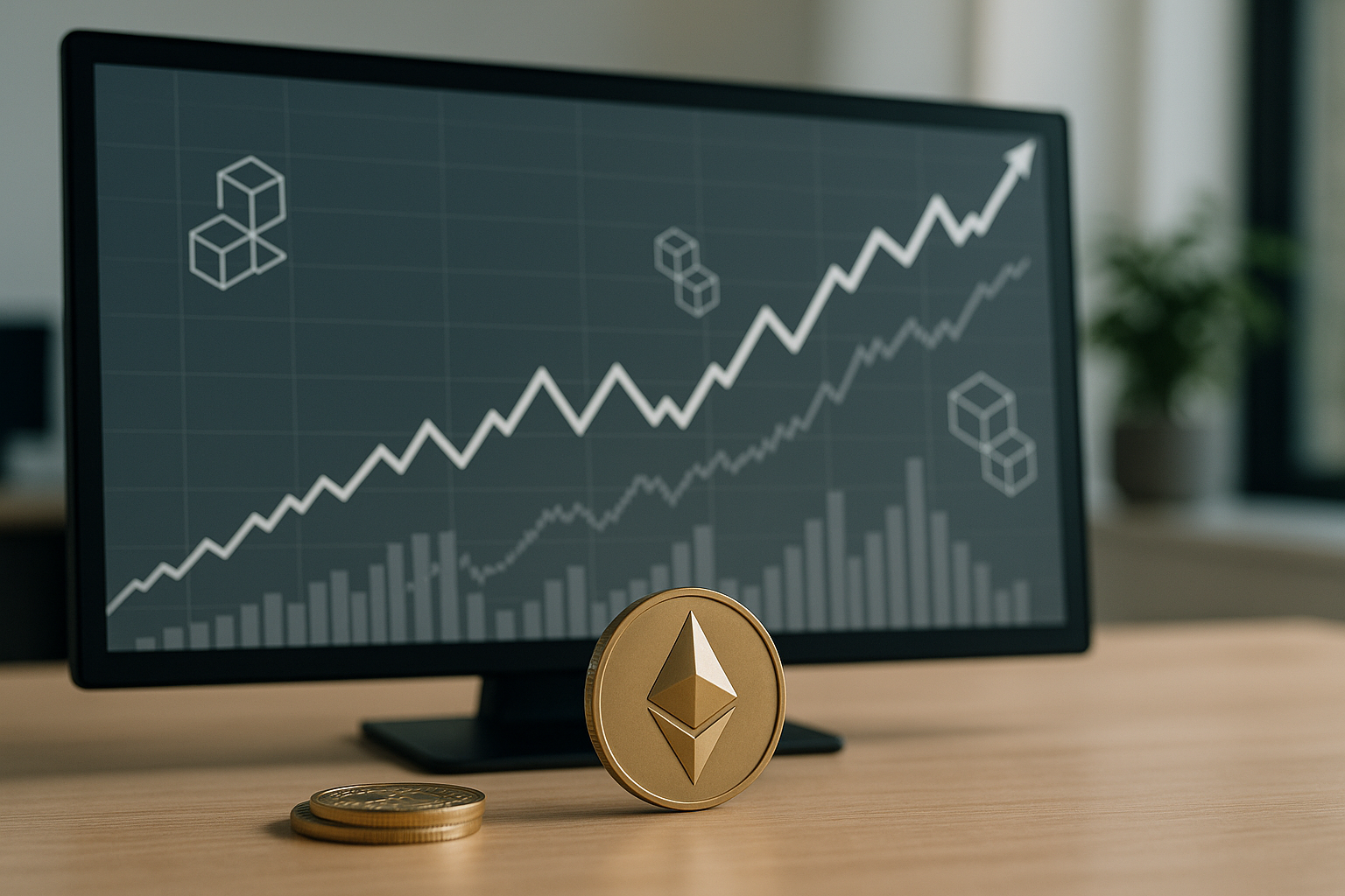 Andamento di mercato e concetti blockchain legati a Ethereum tra accumulo e prese di profitto