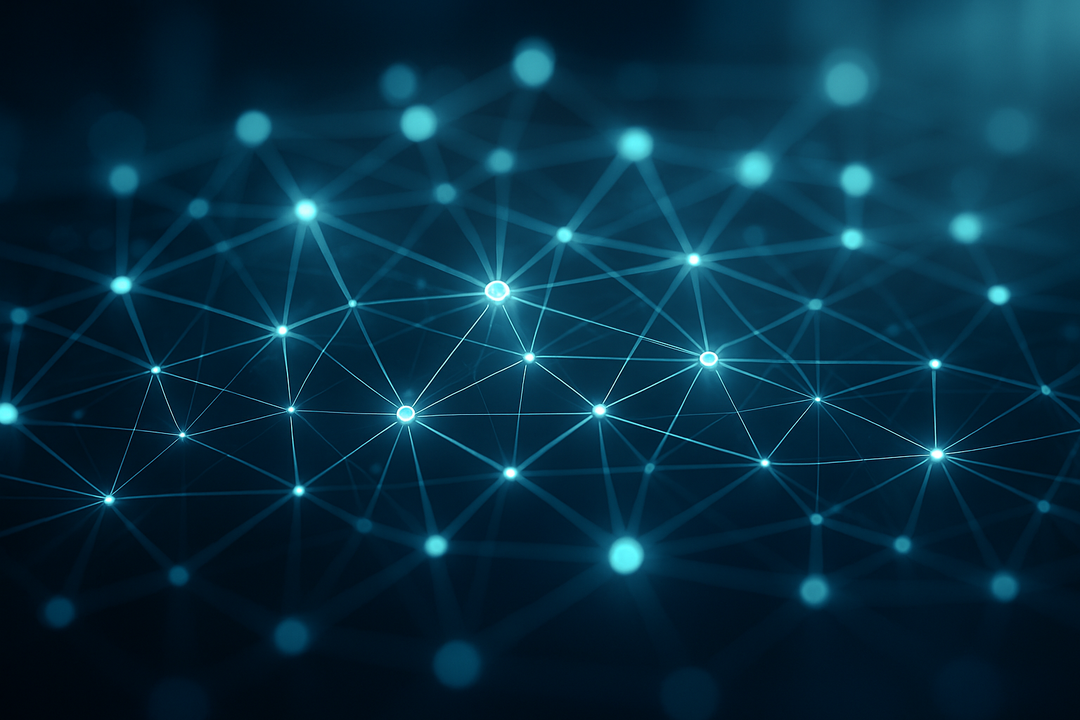 Rete blockchain astratta che rappresenta l’espansione delle altcoin nel settore tecnologico