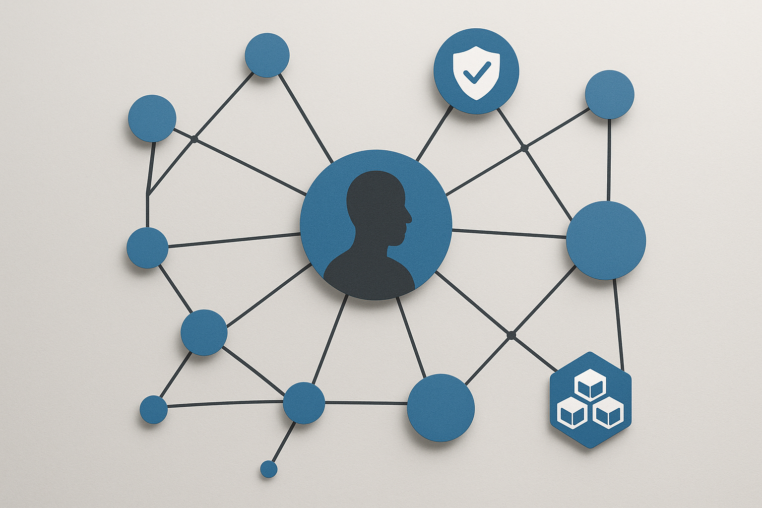Schema concettuale di identità decentralizzata e credenziali verificabili per la reputazione digitale in ambito crypto